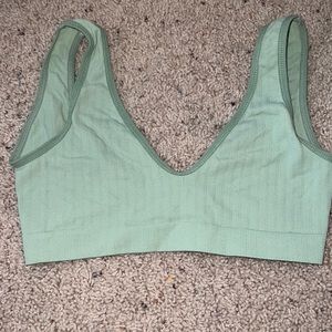 green SHEIN bra